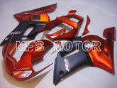 Yamaha YZF-R6 1998-2002 Injection ABS Fairing - Factory Style - Black Orange - MFS5508